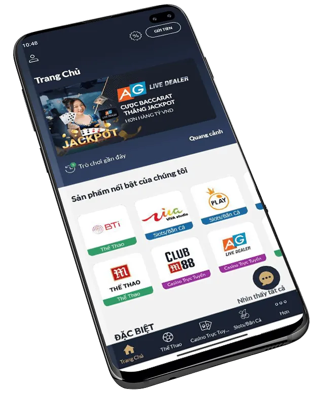 Cơ hội thắng tiền thật và jackpot